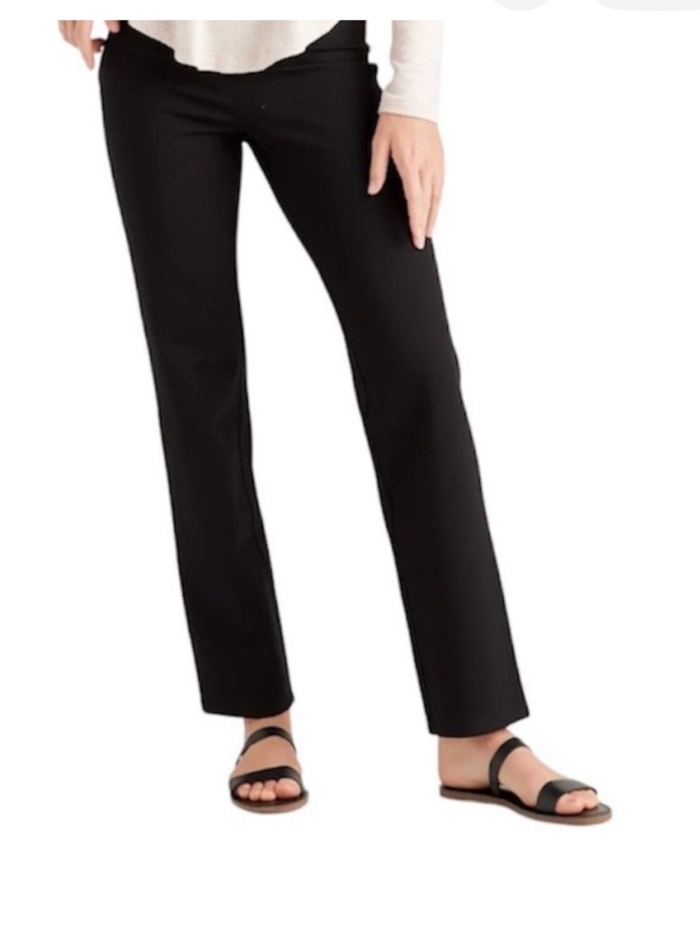 Quince | Ultra-Stretch Ponte Straight Leg Pant